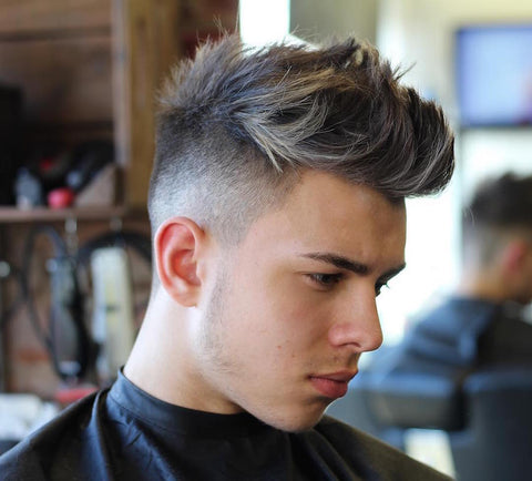 26 Agonizing 'V' Shape Fade Haircuts For Men